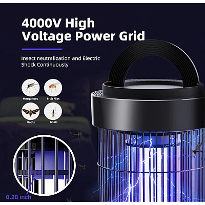Lampa portabila UV anti tantari Bug Zapper Lampa portabila UV anti tantari Bug Zapper