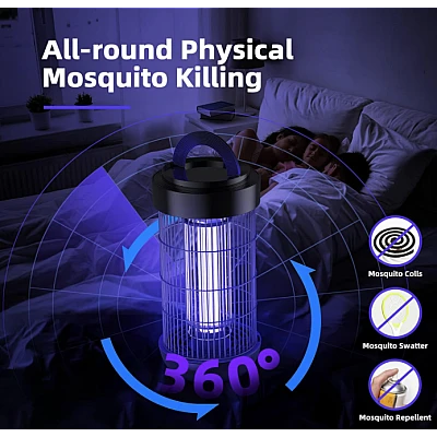 Lampa portabila UV anti tantari Bug Zapper Lampa portabila UV anti tantari Bug Zapper