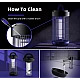 Lampa portabila UV anti tantari Bug Zapper Lampa portabila UV anti tantari Bug Zapper