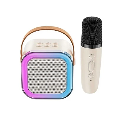Set boxa portabila si microfon Karaoke K12 Set boxa portabila si microfon Karaoke K12