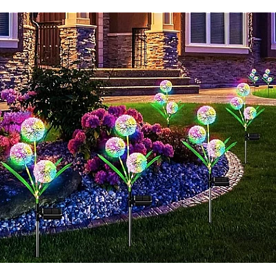 Set 2 Lampi solare LED model PAPADIE decoratiune gradina Set 2 Lampi solare LED model PAPADIE decoratiune gradina