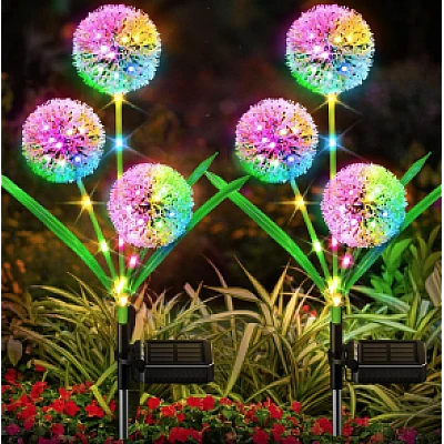 Set 2 Lampi solare LED model PAPADIE decoratiune gradina Set 2 Lampi solare LED model PAPADIE decoratiune gradina