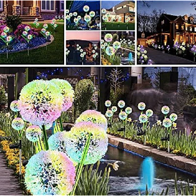Set 2 Lampi solare LED model PAPADIE decoratiune gradina Set 2 Lampi solare LED model PAPADIE decoratiune gradina