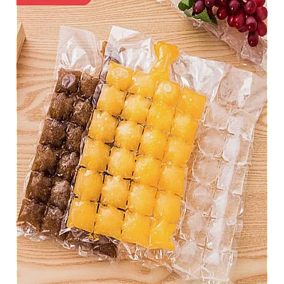 Set 10 pungi pentru gheata Transparente Set 10 pungi pentru gheata Transparente