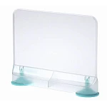 Separator pentru frigider 15.5 x 5.5 x 20.5 cm Transparent/ Albastru