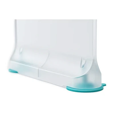 Separator pentru frigider 15.5 x 5.5 x 20.5 cm Transparent/ Albastru Separator pentru frigider 15.5 x 5.5 x 20.5 cm Transparent/ Albastru