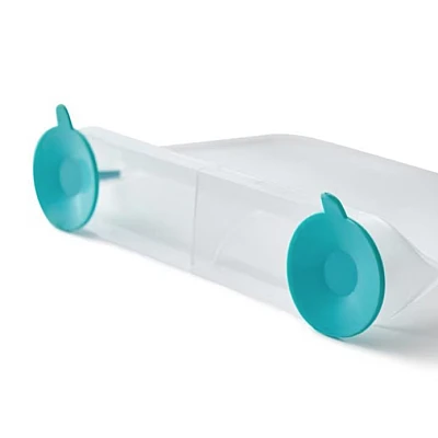 Separator pentru frigider 15.5 x 5.5 x 20.5 cm Transparent/ Albastru Separator pentru frigider 15.5 x 5.5 x 20.5 cm Transparent/ Albastru