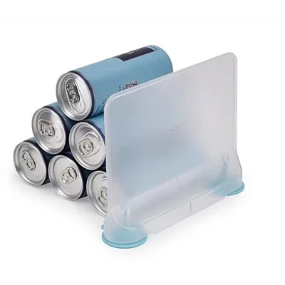 Separator pentru frigider 15.5 x 5.5 x 20.5 cm Transparent/ Albastru Separator pentru frigider 15.5 x 5.5 x 20.5 cm Transparent/ Albastru