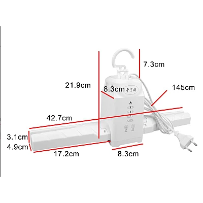Umeras haine/pantofi cu functie de uscator electric Umeras haine/pantofi cu functie de uscator electric