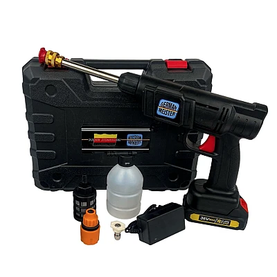 Pistol de spalat cu presiune cu acumulator 36V 5AH Pistol de spalat cu presiune cu acumulator 36V 5AH