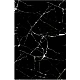 Panou decorativ autocolant YP88 30x60 cm Marmura Neagra