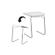 Masuta pliabila cu inaltime reglabila Table Mate IV Masuta pliabila cu inaltime reglabila Table Mate IV
