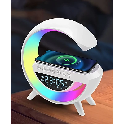 Boxa Bluetooth BT3401 LED display incarcare wireless ceas cu alarma Boxa Bluetooth BT3401 LED display incarcare wireless ceas cu alarma