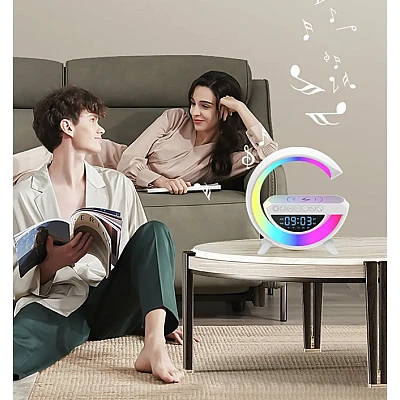 Boxa Bluetooth BT3401 LED display incarcare wireless ceas cu alarma Boxa Bluetooth BT3401 LED display incarcare wireless ceas cu alarma