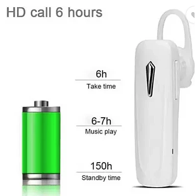 Casca bluetooth cu microfon Alb Casca bluetooth cu microfon Alb