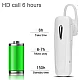 Casca bluetooth cu microfon Alb Casca bluetooth cu microfon Alb
