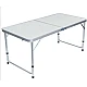 Set Masa plianta pentru camping gradina cu 4 scaune alb Set Masa plianta pentru camping gradina cu 4 scaune alb