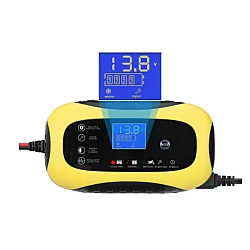 Incarcator baterie auto 12V 8A Galben