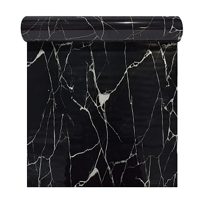 Tapet autoadeziv rola model marmura NEAGRA 300x60 cm Tapet autoadeziv rola model marmura NEAGRA 300x60 cm