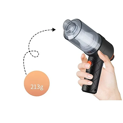Aspirator Portabil fara Fir YT M2037 Tip Pistol 2 in 1 pentru casa/masina Aspirator Portabil fara Fir YT M2037 Tip Pistol 2 in 1 pentru casa/masina