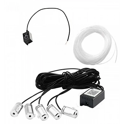 Kit led cu 5 lumini Andowl Q LED2801 RGB LED Strip Neon 12V Kit led cu 5 lumini Andowl Q LED2801 RGB LED Strip Neon 12V