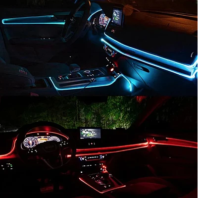 Kit led cu 5 lumini Andowl Q LED2801 RGB LED Strip Neon 12V Kit led cu 5 lumini Andowl Q LED2801 RGB LED Strip Neon 12V