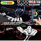 Kit led cu 5 lumini Andowl Q LED2801 RGB LED Strip Neon 12V Kit led cu 5 lumini Andowl Q LED2801 RGB LED Strip Neon 12V