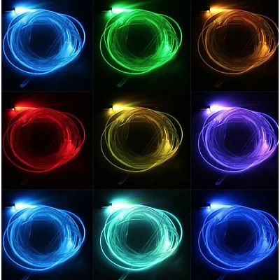 Kit led cu 5 lumini Andowl Q LED2801 RGB LED Strip Neon 12V Kit led cu 5 lumini Andowl Q LED2801 RGB LED Strip Neon 12V