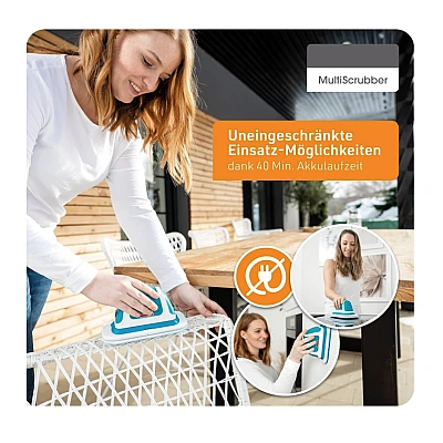 Perie MultiScrubber 2 in 1 pentru spalare si lustruire Perie MultiScrubber 2 in 1 pentru spalare si lustruire