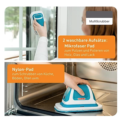 Perie MultiScrubber 2 in 1 pentru spalare si lustruire Perie MultiScrubber 2 in 1 pentru spalare si lustruire