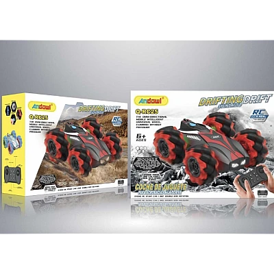 Masinuta de jucarie cu telecomanda RC Off-Road Andowl Q RC25 4x4 rotire 360 Drift 45 grade Masinuta de jucarie cu telecomanda RC Off-Road Andowl Q RC25 4x4 rotire 360 Drift 45 grade