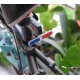 Stop bicicleta model stroboscop rosu albastru