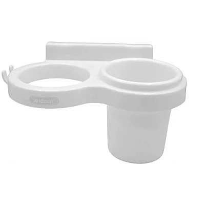 Suport auto adeziv de perete Q T150 pentru uscator de par si accesorii Culoare Suport auto adeziv de perete Q T150 pentru uscator de par si accesorii Culoare
