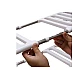 Etajera ajustabila cu doua rafturi de pus sub chiuveta 50 pana la 70 cm Etajera ajustabila cu doua rafturi de pus sub chiuveta 50 pana la 70 cm