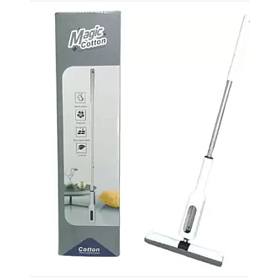 Mop Magic Cotton cu Sistem de Stoarcere Rapida Mop Magic Cotton cu Sistem de Stoarcere Rapida