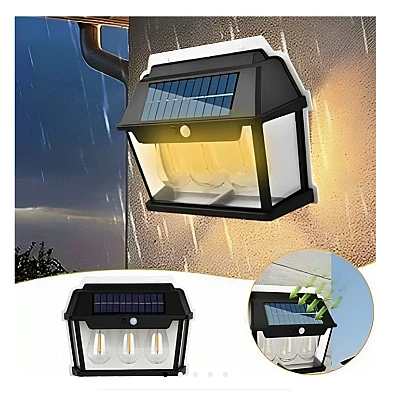 UB Lampa solara de perete HW 999-3W cu 3 led inductie si senzor miscare UB Lampa solara de perete HW 999-3W cu 3 led inductie si senzor miscare
