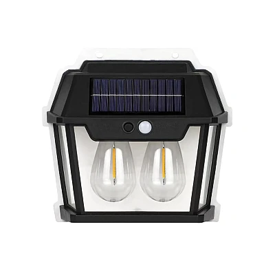 Lampa solara de perete HW 999-2W cu led inductie si senzor miscare Lampa solara de perete HW 999-2W cu led inductie si senzor miscare