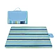 Patura de plaja/picnic tip geanta impermeabila cu dungi 130x150cm Patura de plaja/picnic tip geanta impermeabila cu dungi 130x150cm