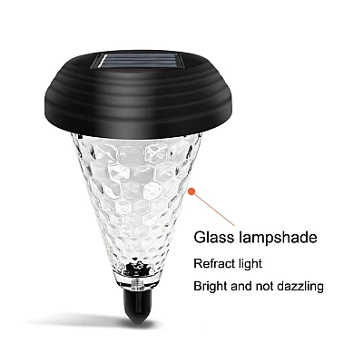 Lampa solara decorativa pentru gradina 45cm Lampa solara decorativa pentru gradina 45cm