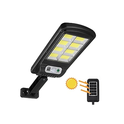 Lampa cu Incarcare Solara 150W, 160 LED-uri COB telecomanda Lampa cu Incarcare Solara 150W, 160 LED-uri COB telecomanda