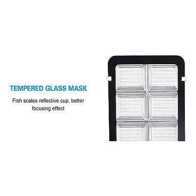 Lampa solara stradala LED 300W cu 4 casete Lampa solara stradala LED 300W cu 4 casete