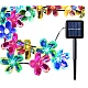 UB Instalatie de gradina cu incarcare solara 30 de leduri flori de cires MULTICOLOR