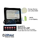 Proiector LED 300W cu panou solar Proiector LED 300W cu panou solar