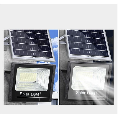 Proiector LED 500W cu panou solar