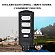 Lampa solara stradala LED 150W cu panou fotovoltaic cu 3 casete Lampa solara stradala LED 150W cu panou fotovoltaic cu 3 casete