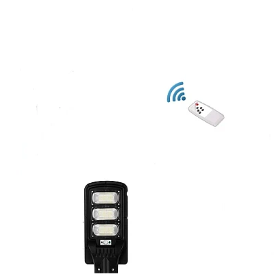 Lampa solara stradala LED 150W cu panou fotovoltaic cu 3 casete Lampa solara stradala LED 150W cu panou fotovoltaic cu 3 casete