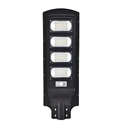 Lampa solara stradala LED 200W cu panou fotovoltaic cu 4 casete