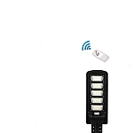 Lampa solara stradala LED 250W cu panou fotovoltaic cu 5 casete