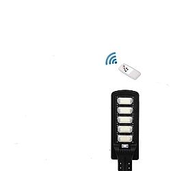 Lampa solara stradala LED 250W cu panou fotovoltaic cu 5 casete