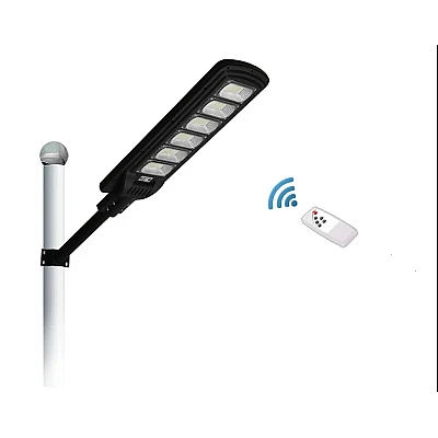 Lampa solara stradala LED 300W cu panou fotovoltaic cu 6 casete Lampa solara stradala LED 300W cu panou fotovoltaic cu 6 casete